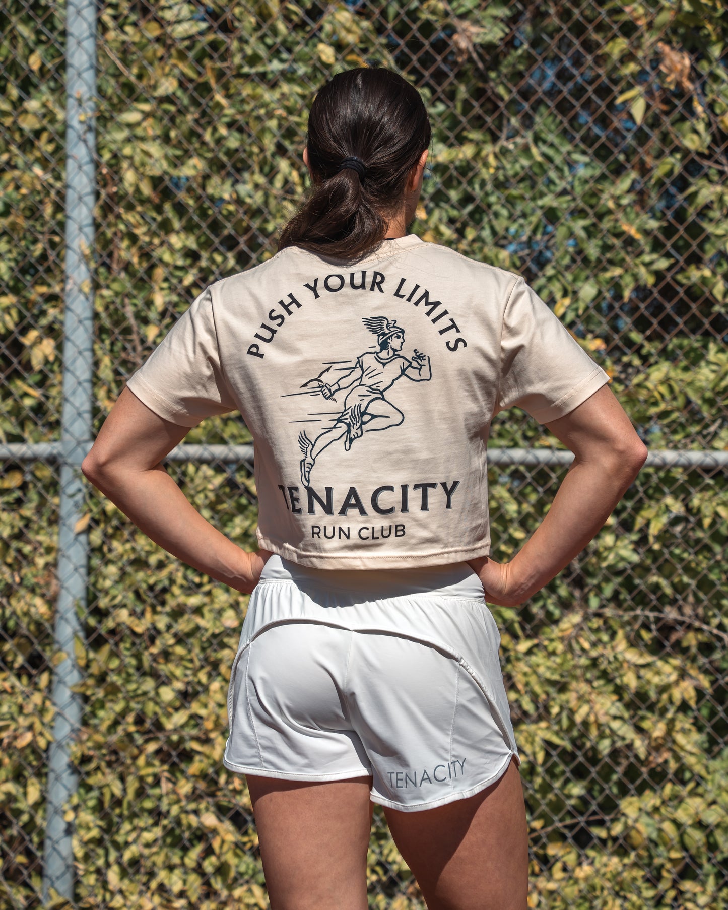 Push Your Limits Cropped Tee