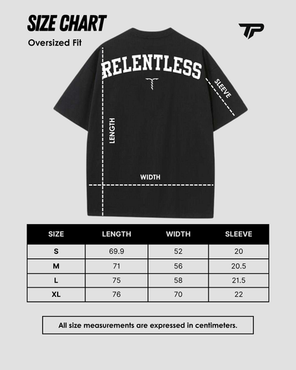 Push Your Limits Oversized Tee