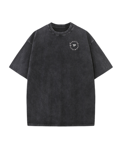 EST. Acid wash Tee