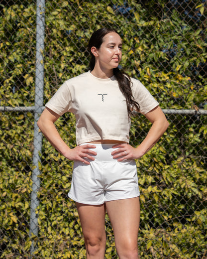 Push Your Limits Cropped Tee